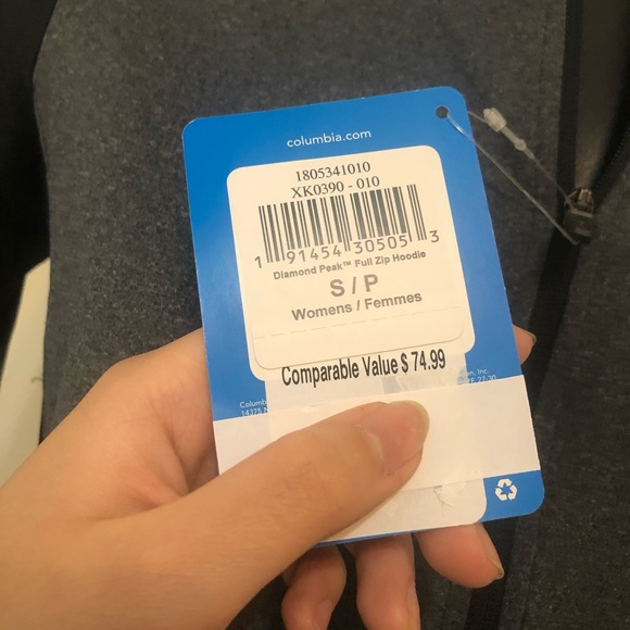 NWT Columbia Women’s Full Zip Omni-Shade Light-weight Hoodie - Picture 8 of 12